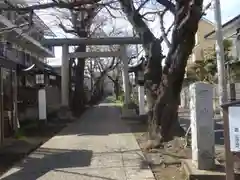 田端神社の鳥居