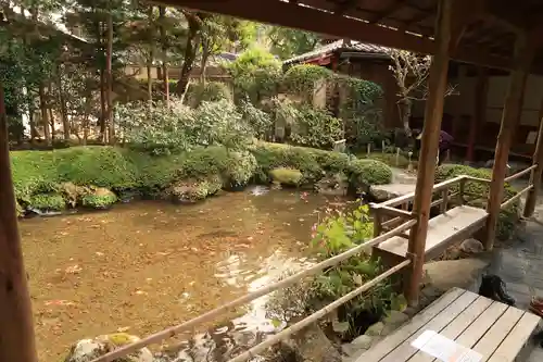 寂光院の庭園