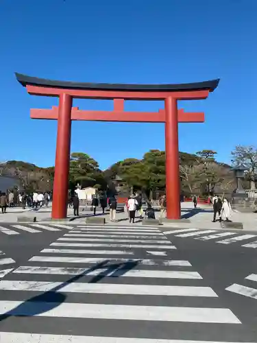 鶴岡八幡宮の鳥居