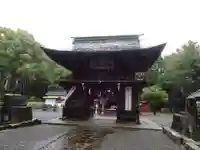 伊倉南八幡宮の山門・神門