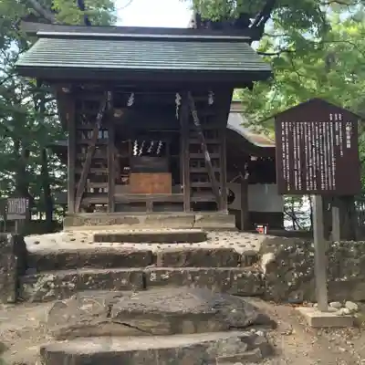 川中島古戦場八幡社の本殿・本堂
