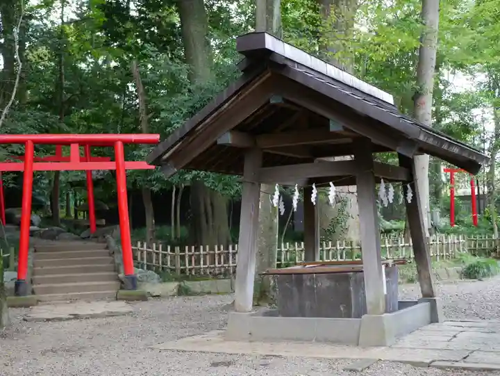 武蔵一宮氷川神社の手水舎