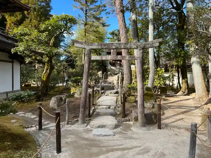 慈照寺(慈照禅寺・銀閣寺)の鳥居