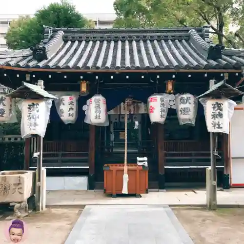 菅原神社の本殿・本堂