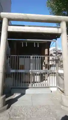 深川稲荷神社の鳥居