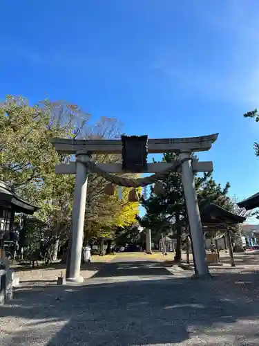 諏訪神社の鳥居