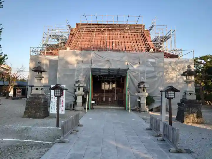 神明宮の本殿・本堂