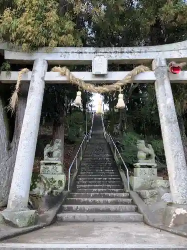 縣主神社の鳥居