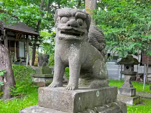 永山神社の狛犬