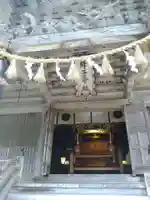 蜂子神社の本殿・本堂