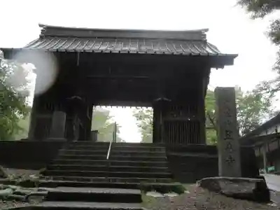 笠森寺の山門・神門