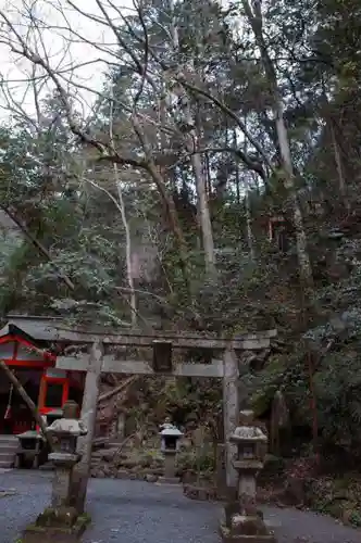 鞍馬寺の鳥居