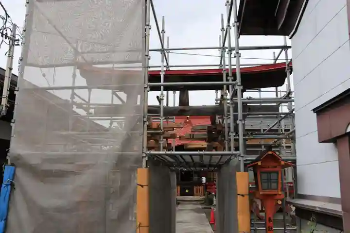 大鏑神社の鳥居