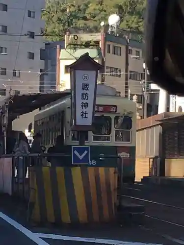 鎮西大社諏訪神社の周辺