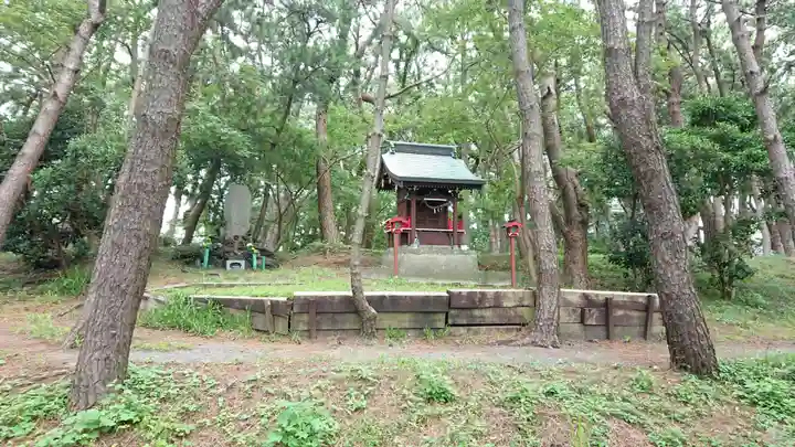 鮫島浜公園内神社(静岡県)