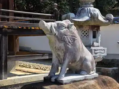 和氣神社（和気神社）の狛犬