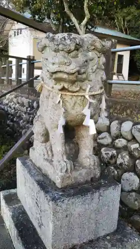 片岡神明宮の狛犬