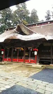 熊野大社の本殿・本堂