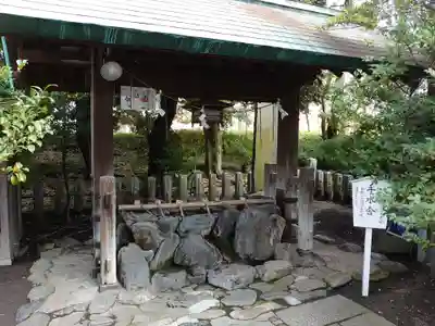 伊勢神社の手水舎