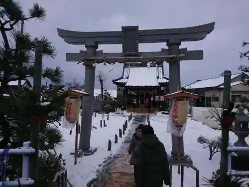 黒龍神社の鳥居