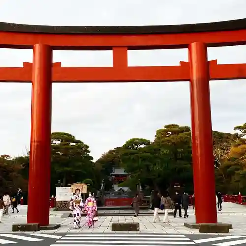 鶴岡八幡宮の鳥居