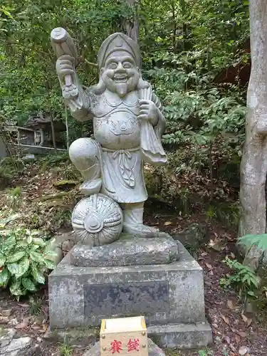 宝登山神社の像