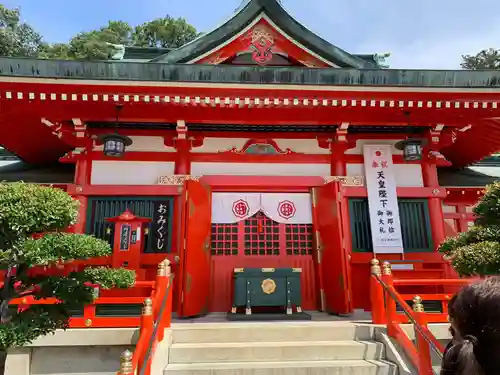 足利織姫神社の本殿