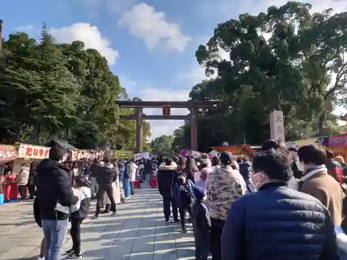 和泉國一之宮　大鳥大社の鳥居