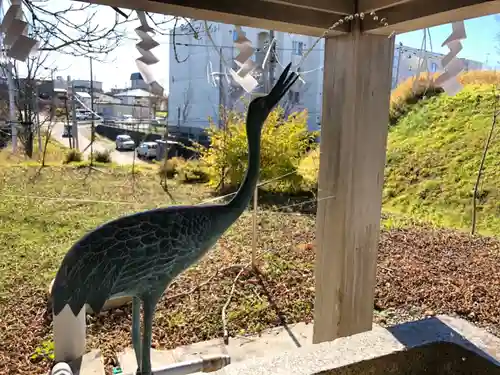 釧路一之宮 厳島神社の手水