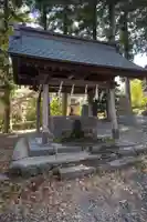 諏訪大社上社前宮の手水舎