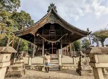 八所神社(八所社)の本殿・本堂