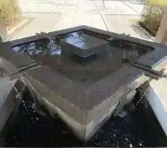 武田神社の手水