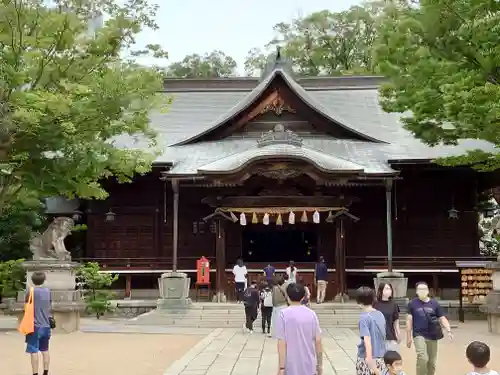 四柱神社の本殿