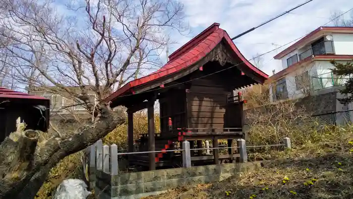 絵鞆神社の本殿