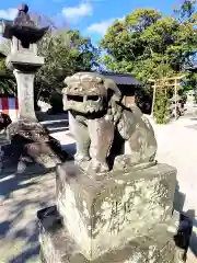 五龍神社の狛犬