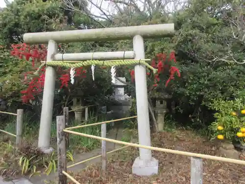 常栄寺の鳥居