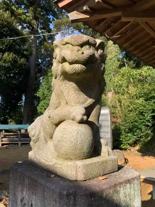 香取神社の狛犬