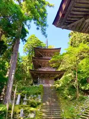 明通寺の塔