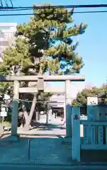 竹塚神社の鳥居