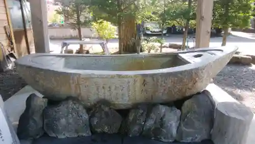 刈田神社の手水舎