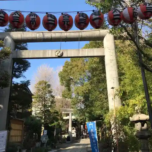 江東天祖神社の鳥居