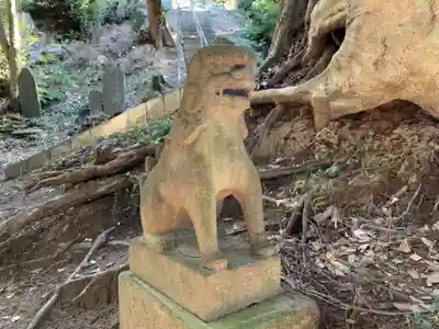 浅間神社の狛犬