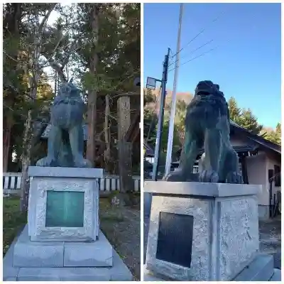 諏訪大社の狛犬