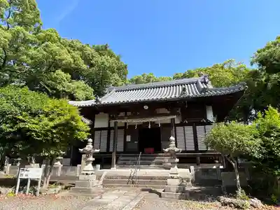 伊吹八幡神社の本殿・本堂