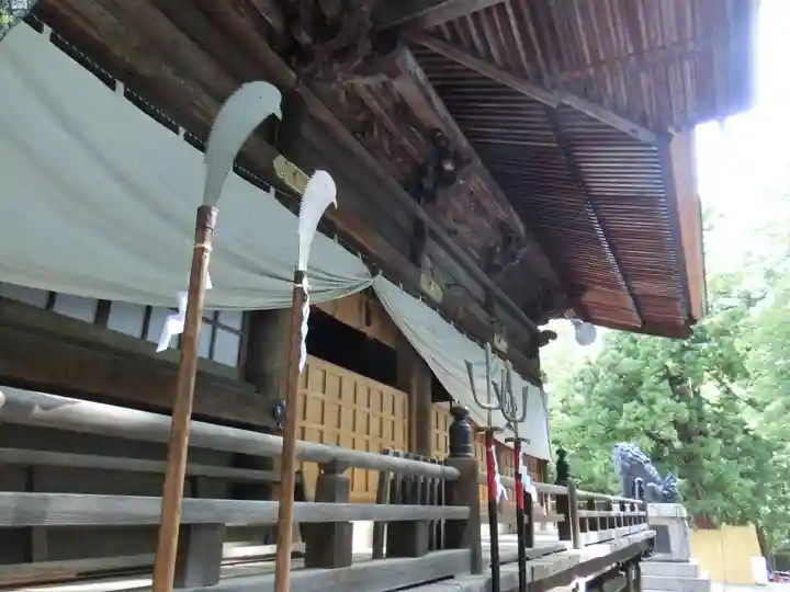 諏訪大社下社秋宮の本殿・本堂