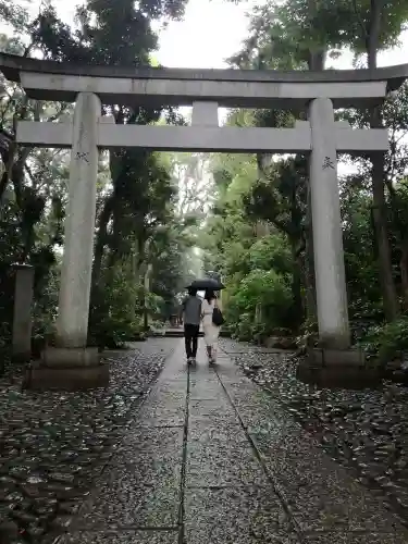 代々木八幡宮の鳥居