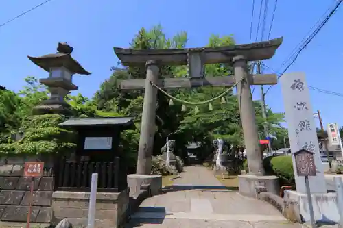 神炊館神社 ⁂奥州須賀川総鎮守⁂の鳥居