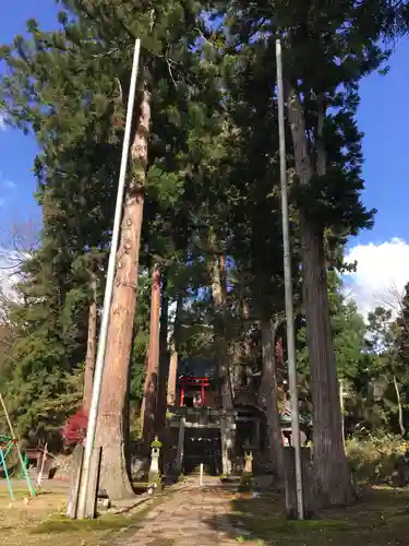 巣守神社の鳥居