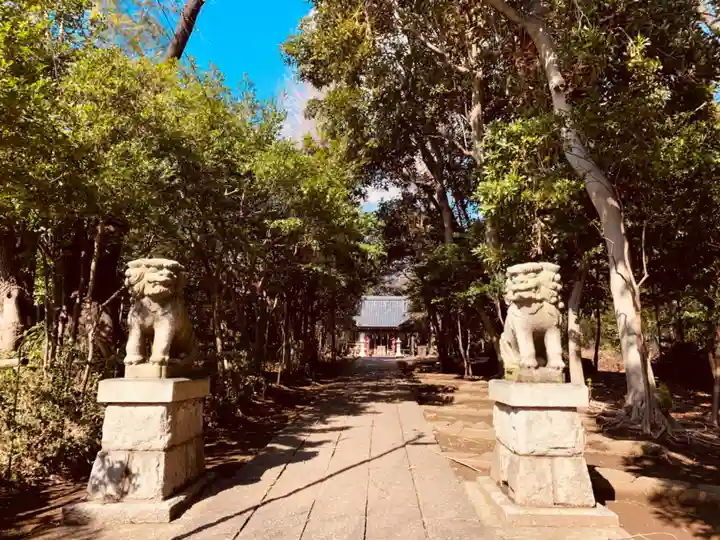 高田天満宮の狛犬