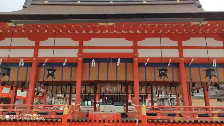 伏見稲荷大社の本殿・本堂